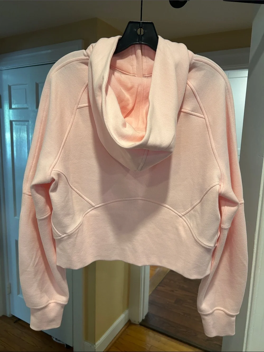lululemon athletica Porcelain Pink Scuba Oversized Half-Zip Hoodie  NWOT